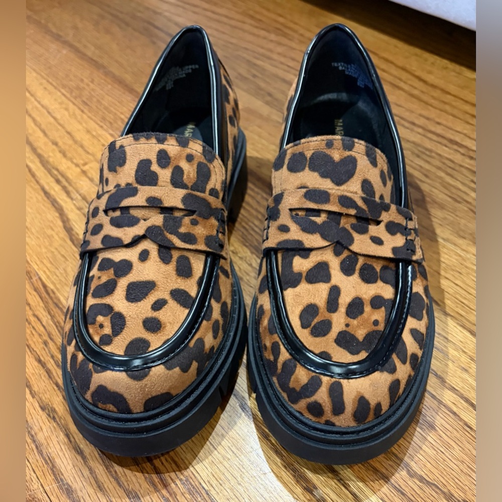 Marc Fisher Lug Sole Penny Loafers - Picture 3 of 7